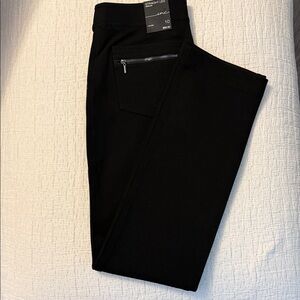 INC International Concepts Black Women’s Straight Leg Dress Pants